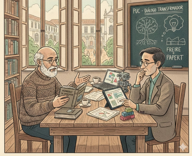 O que Paulo Freire e Seymour Papert ainda nos ensinam sobre a Educação 5.0?