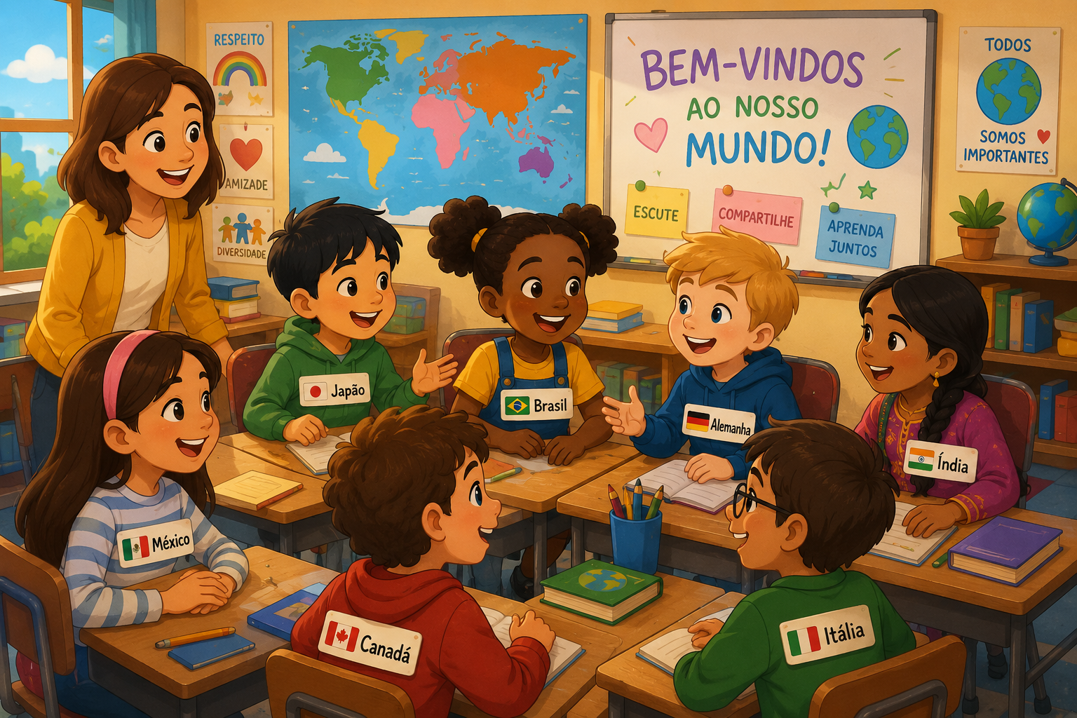 Ensino bilíngue: aprendendo novas línguas para desbravar o mundo