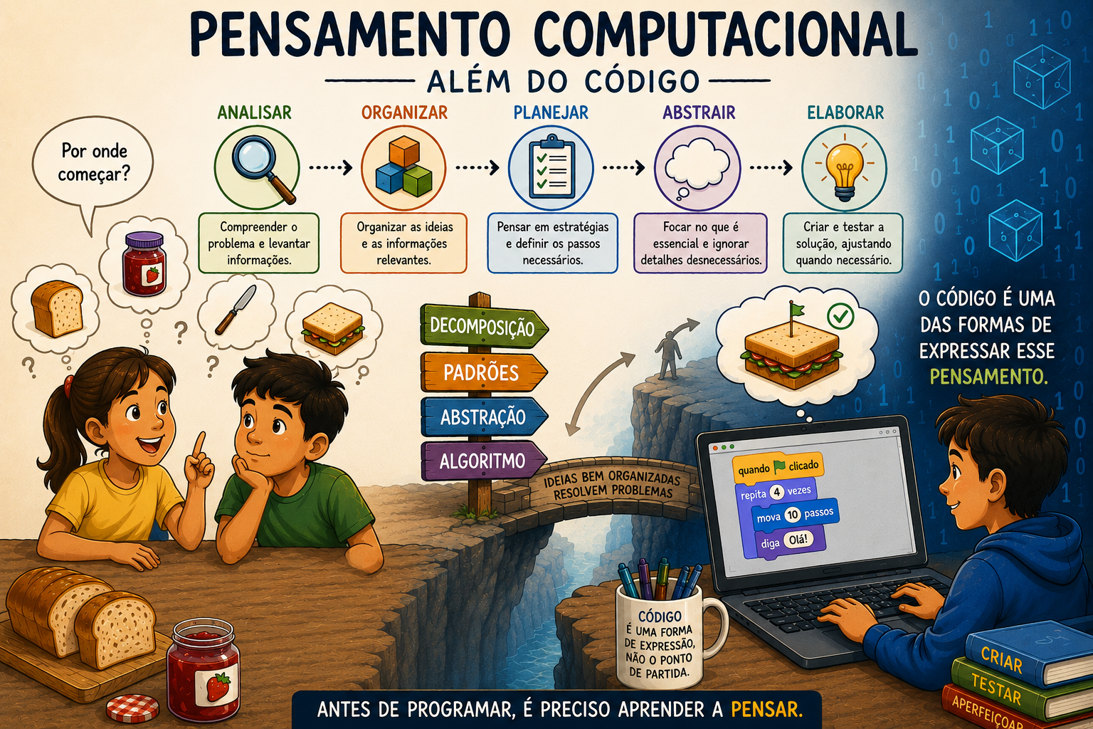 Pensamento computacional: além do código